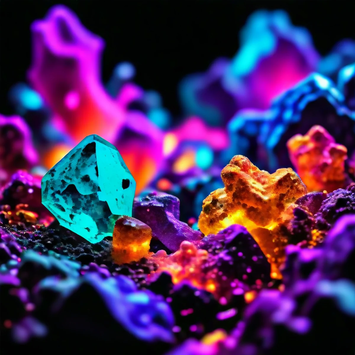 Estructura molecular de magnesio en un entorno científico