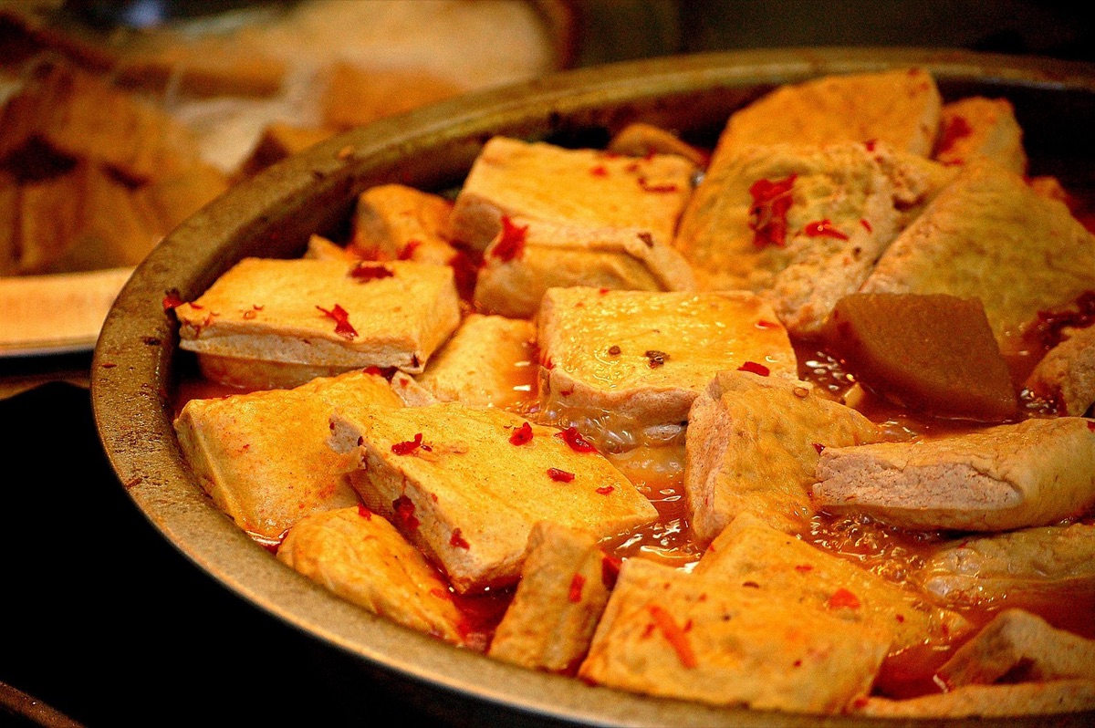 にがりを使用した豆腐