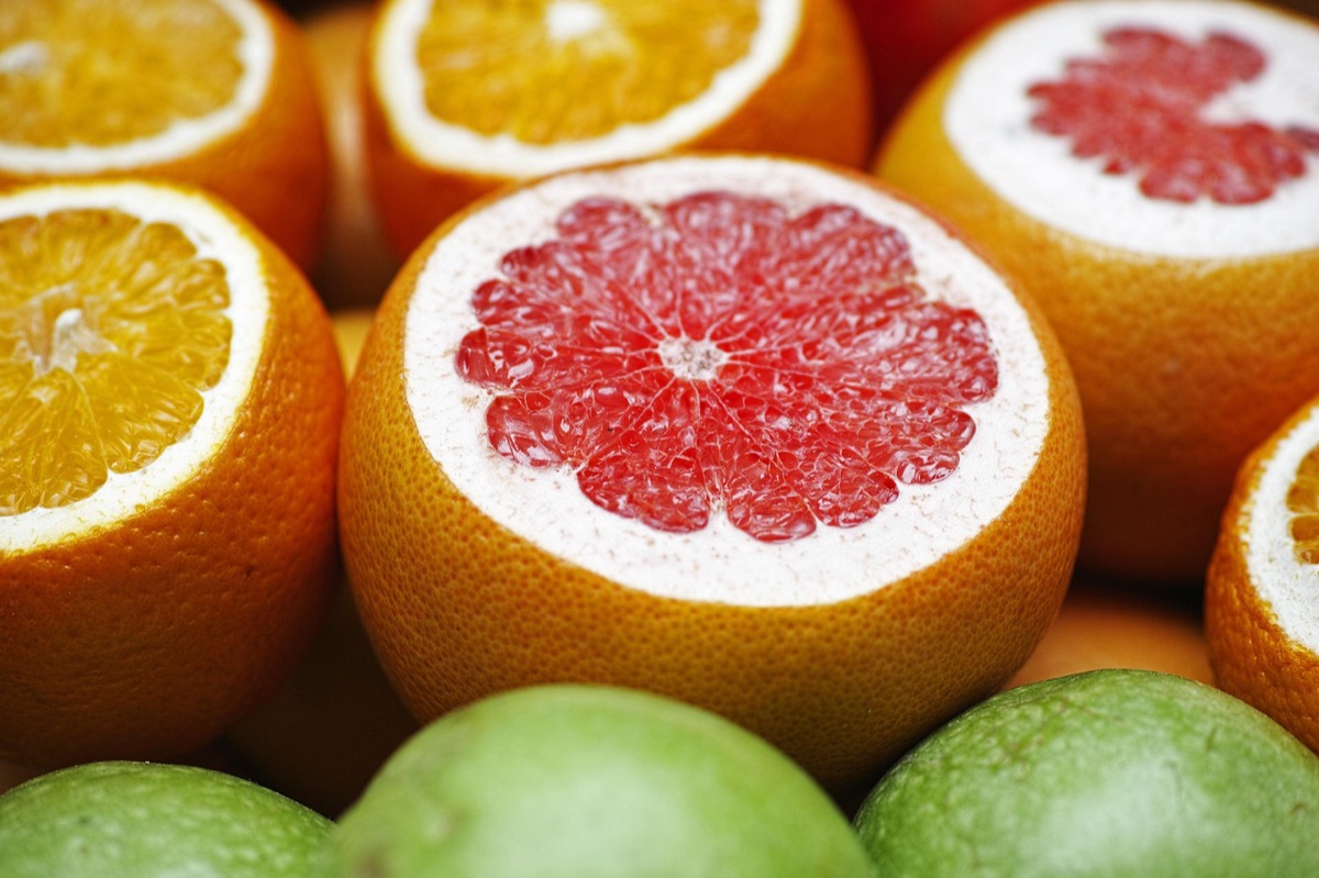 Tranches de vitamine C pour l'absorption