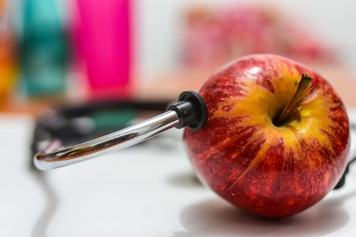 apple, manzana, health