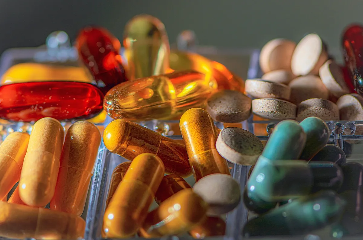 vitamins, pills, pharmacy, medication, macro, in a box, colorful meds, supplements, pharma, microelements, health, benefit from, aid, capsules, medical, omega 3